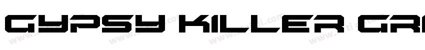 Gypsy Killer Gradien字体转换